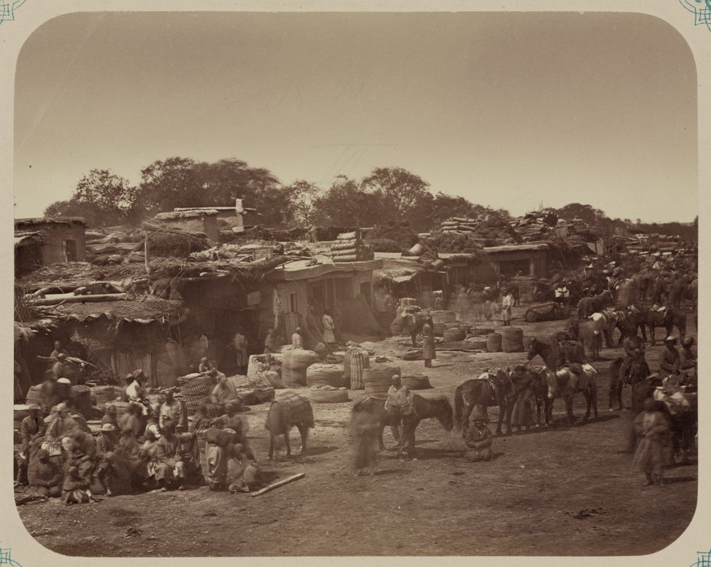 Город Аулие Ата (Тараз 19 века). Фотоснимки Туркестанского альбома