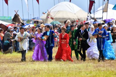 Международный фестиваль «Дух великой степи» прошел в предгорьях Каратау