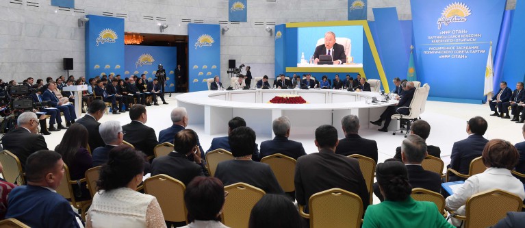 Н.Назарбаев: «Рухани жаңғыру» — платформа для идеологической работы партии «Нур Отан»